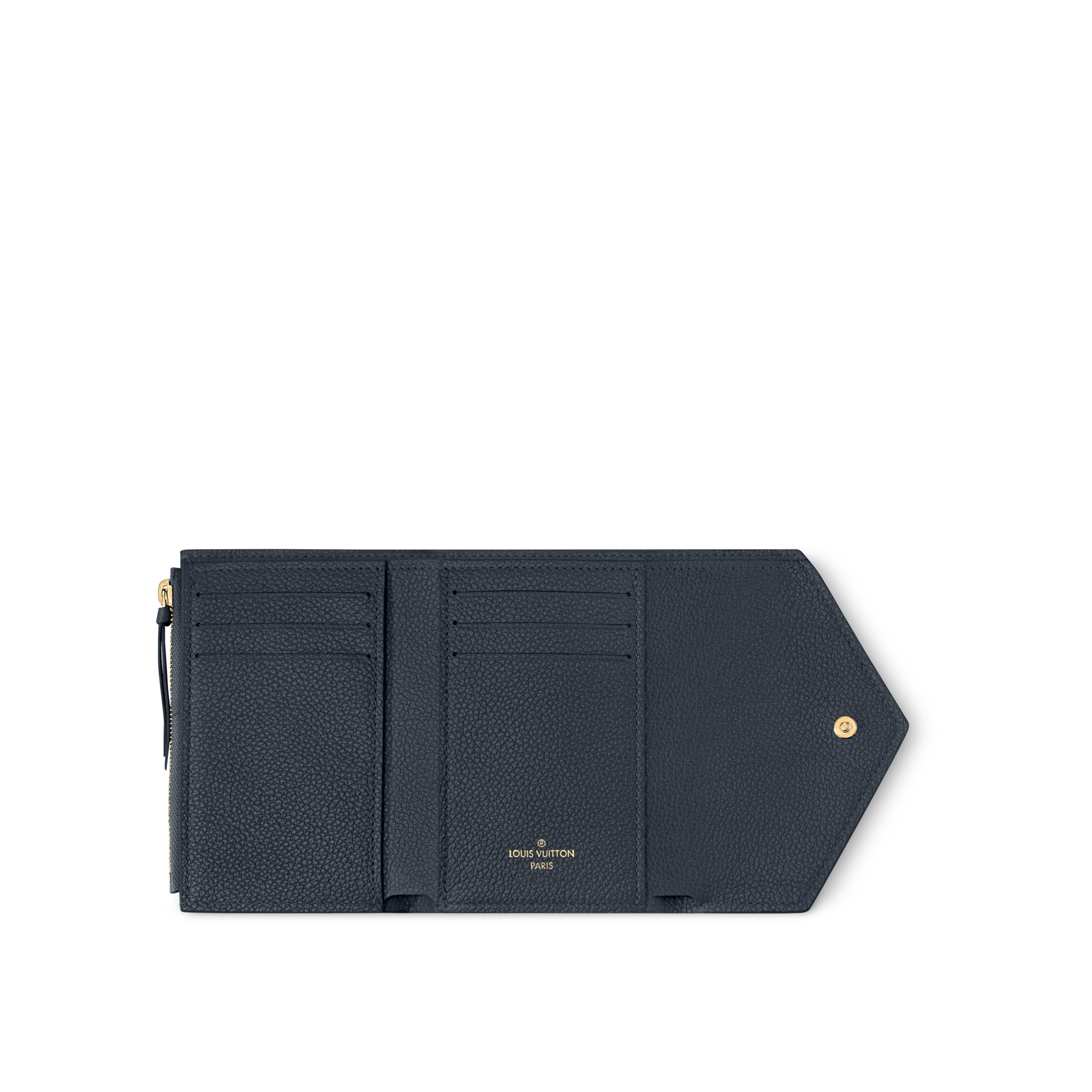小物 Louis Vuitton Victorine Wallet Noir Louis Vuitton 2022 Black Monogram Empreinte Leather Victorine